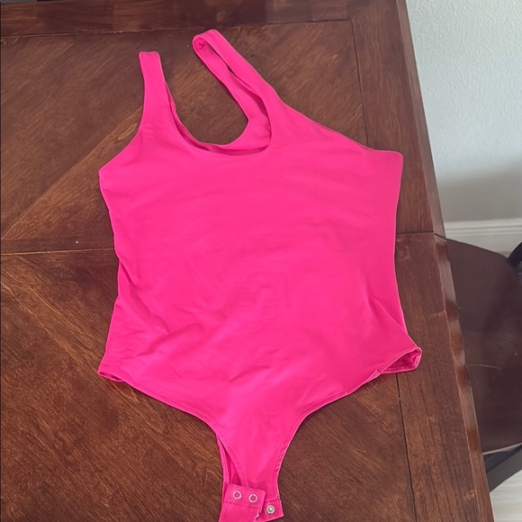 Angled Pink One Piece - Picture 1 of 1